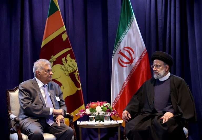 رئیسی: همکاریهای ایران و سریلانکا خوب اما سطح آن ناکافی است