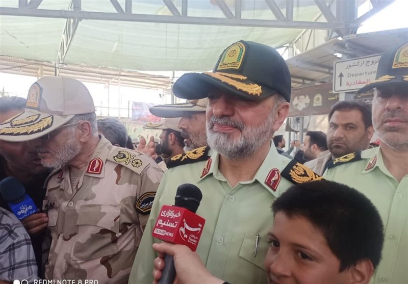سردار رادان: امروز در “مهران، خسروی و شلمچه” با موج زائران مواجه میشویم/ ثبت رکورد بیسابقه تردد ۷ میلیون نفری از مرزها
