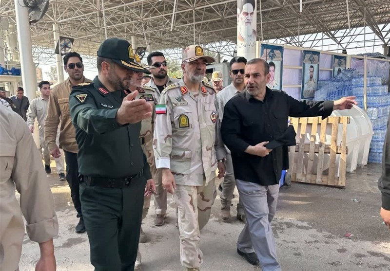 سردار رادان: خروج زائران اربعین از مرز ۳ میلیون نفر گذشت/ قدرانی از همکاری خوب عراقی‌ها + فیلم