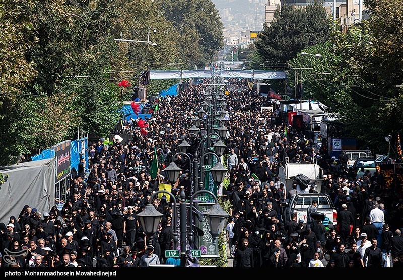 سلام خیل عاشقان به کربلای حسین از قبله تهران+ فیلم و عکس