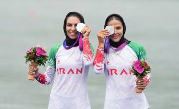 عکس‌| دست‌های پینه‌بسته دختر مدال‌آور ایران در هانگژو