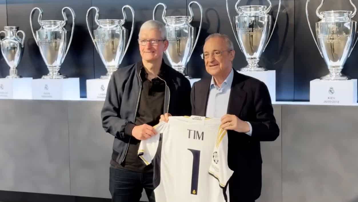 عکس| سورپرایز رئال مادرید برای مرد شماره یک اپل