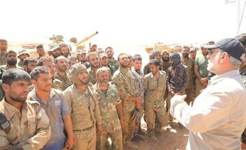 عکس‌هایی متفاوت از سردار قاآنی در سوریه