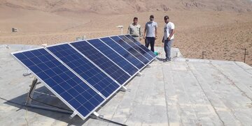 نصب۸۰ پنل خورشیدی حمایتی ویژه مددجویان کمیته امداد در کردستان