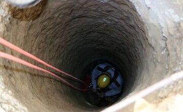 کف شکنی چاه کشاورزی در توکهور میناب ۳ قربانی گرفت؛ پایان عملیات خروج اجساد دو کارگر مقنی از قعر  چاه