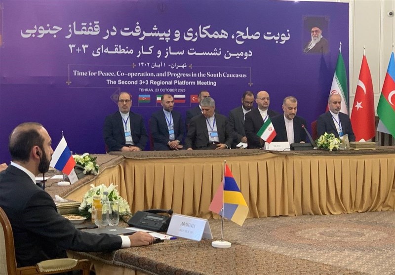 آغاز نشست فرمت ۳+۳ در تهران/امیرعبداللهیان: جنگ در قفقاز پایان یافته است