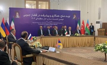 آغاز نشست وزیران امور خارجه فرمت ۳+۳ در تهران