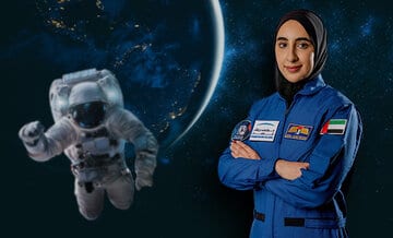 آماده شدن اولین فضانورد زن اماراتی برای سفر به فضا/ عکس