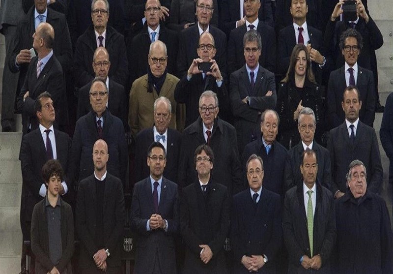 اتحاد رؤسای فعلی و پیشین باشگاه بارسلونا در یک ضیافت شام