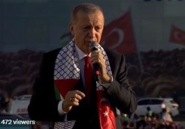 اردوغان: اسرائیل بدون حمایت غرب ۳ روز هم دوام نمیآورد