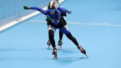 اسکیت قهرمانی آسیا| نخستین مدال تاریخ دختران ایران در ماده ۱۰۰ متر