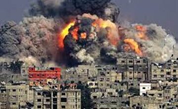 انتشار تصویری معنادار از شاهدان قتل و عام مردم غزه/عکس