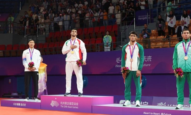 بازی‌های آسیایی هانگژو| صعود یک پله‌ای ایران در جدول توزیع مدال‌ها