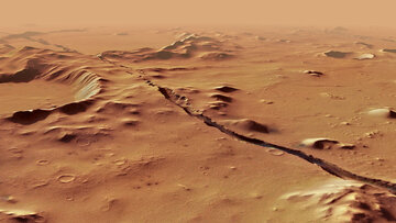 بزرگترین زلزله ثبت شده در مریخ که ۶ ساعت طول کشید!