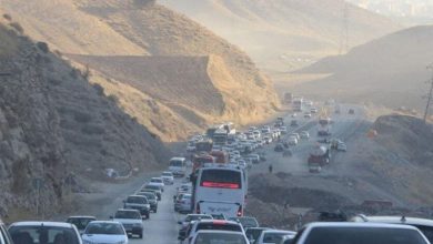 ترافیک سنگین در محورهای استان مازندران/ مسافران در مسیر رودخانه و کوه توقف نکنند