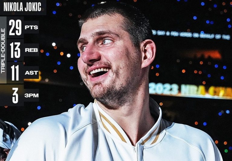 تریپل دابل جوکر در بازی نخست فصل جدید NBA
