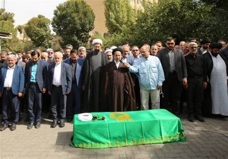 تشییع پیکر زندهیاد حجتالاسلام رضوانطلب در دانشگاه تهران