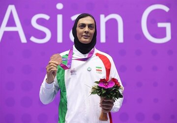 درخشش شهربانو منصوریان در عربستان