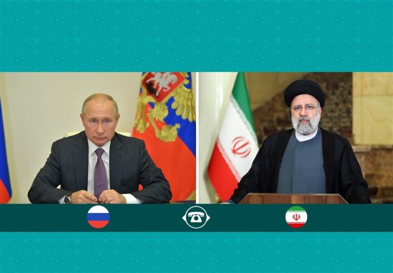 رئیسی به پوتین: احتمال گسترش دامنه جنگ و درگیری غزه به جبهههای دیگر وجود دارد