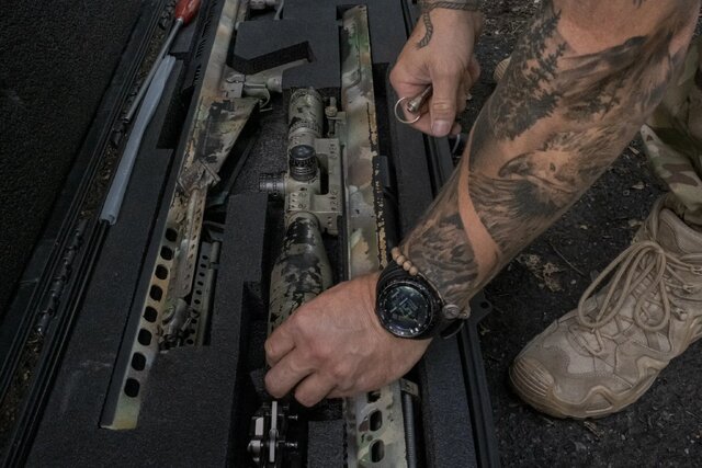 روایت نیویورکتایمز از نبرد تکتیراندازها در خط مقدم جنگ اوکراین