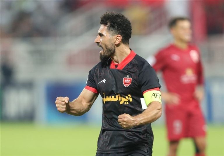 عالیشاه بهترین بازیکن دیدار الدحیل – پرسپولیس شد