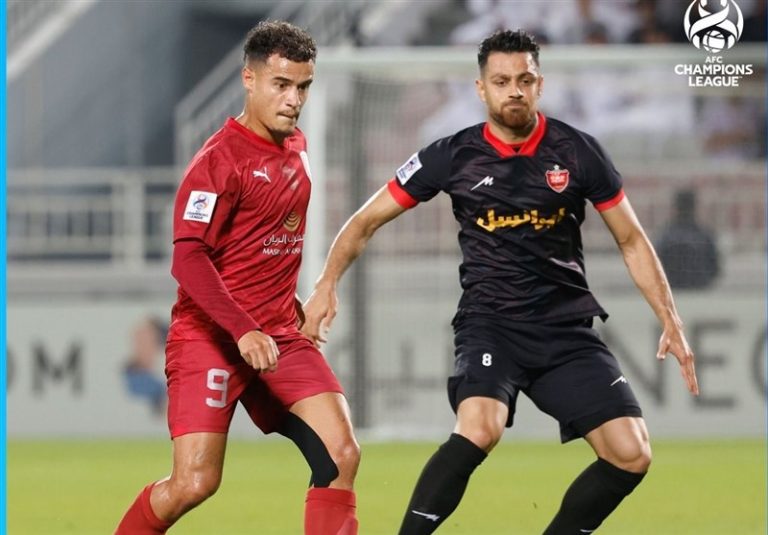 لیگ قهرمانان آسیا| تساوی یک نیمهای پرسپولیس و الدحیل