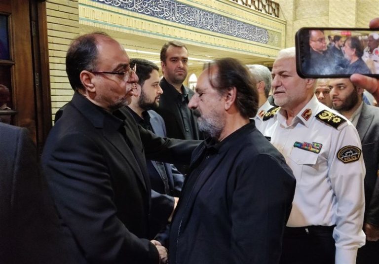 مراسم ترحیم برادر وحید حقانیان برگزار شد