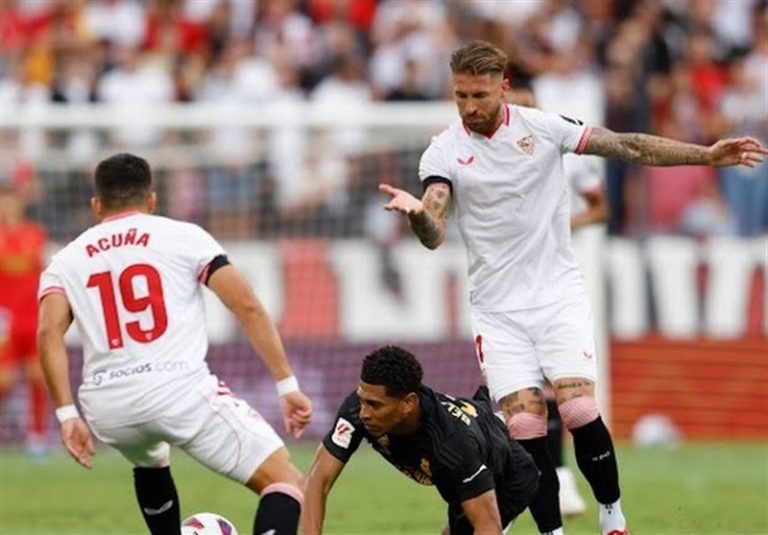 مصاف رئال مادرید و سویا برنده نداشت/ راموس پس از ۱۸ سال مقابل کهکشانیها ایستاد