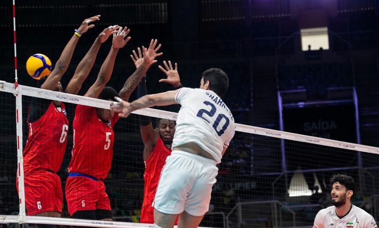 والیبال انتخابی المپیک| تکمیل فاجعه؛ ایران به کوبا هم باخت