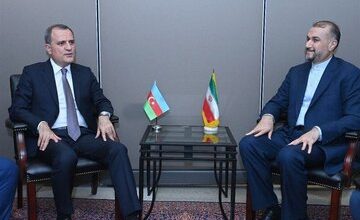 وزرای امور خارجه ایران و آذربایجان دیدار کردند