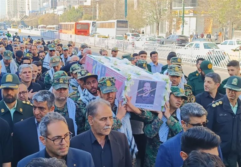 پیکر جانباز ۷۰ درصد در مشهد تشییع شد + عکس