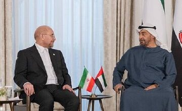 ۲ هدیه خاص و متفاوت قالیباف به رئیس کشور امارات