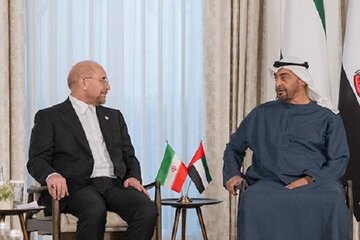 ۲ هدیه خاص و متفاوت قالیباف به رئیس کشور امارات