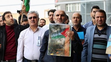 آیین وحدت فلسطینی اساتید دانشگاه‌های ایران برگزار شد