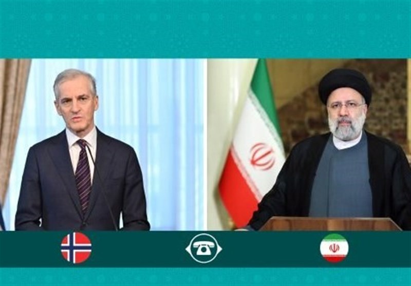 رئیسی در گفتگو با نخستوزیر نروژ: حماس دولت قانونی غزه و جنگ با آن جنگ با دموکراسی است