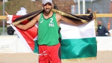 شهادت دو بازیکن تیم ملی والیبال فلسطین در غزه