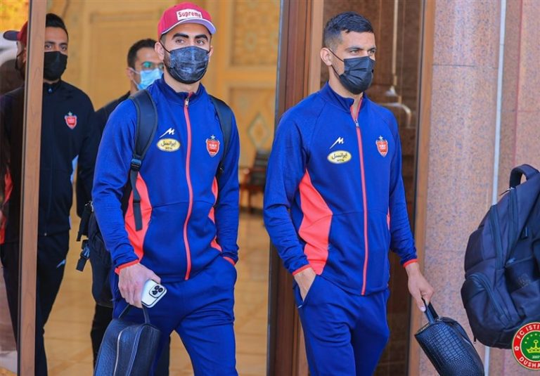 پرسپولیسیها به دوشنبه رسیدند + عکس