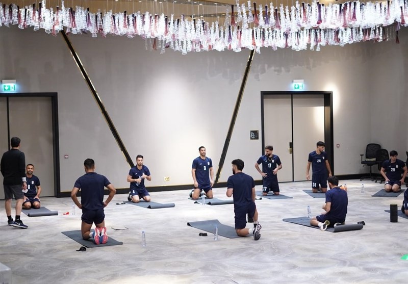 ادامه تمرینات ملیپوشان برای دیدار مقابل امارات