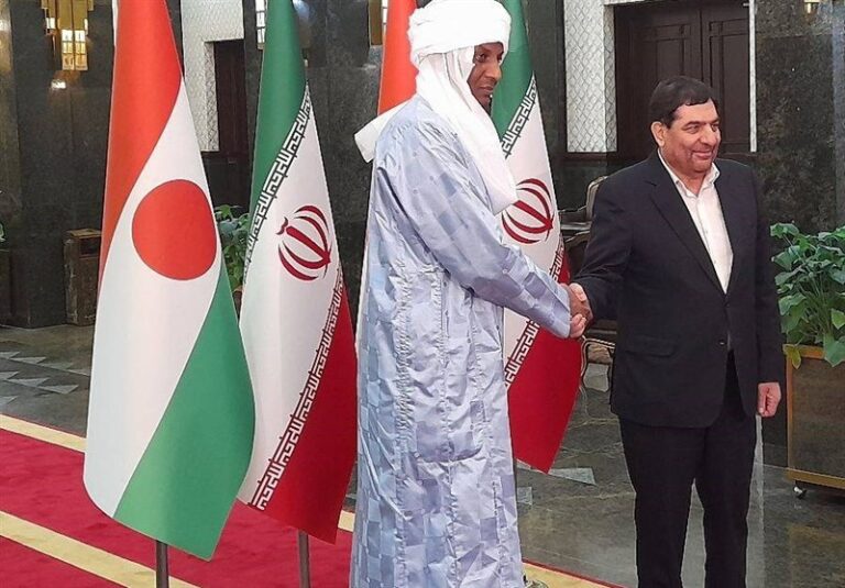 استقبال رسمی معاون اول رئیسجمهور از نخست وزیر نیجر