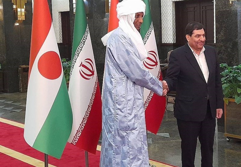 استقبال رسمی معاون اول رئیسجمهور از نخست وزیر نیجر