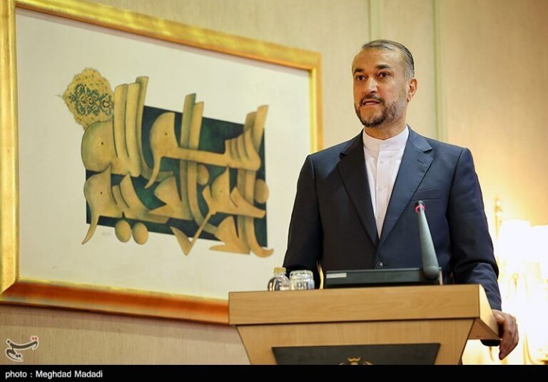 امیرعبداللهیان: حمایت غرب از رژیم صهیونیستی تمامی دستاوردهای بشر را به قهقرا برده است