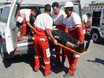  انجام ١١۴ مورد عملیات امداد و نجات توسط هلال احمر کرمانشاه در سه ماه اخیر 
