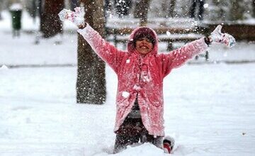 برف و سرما مدارس استان همدان را به تعطیل کرد