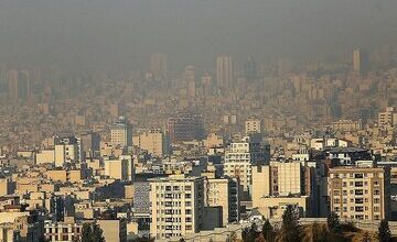 بروز آلودگی هوا در شهرستان قصرشیرین/گروه‌های حساس در خانه بمانند