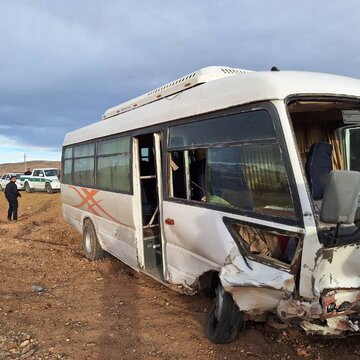 ترخیص مصدومان حادثه انحراف سرویس ایاب و ذهاب پرسنل بارز کردستان