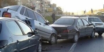 تصادف زنجیره‌ای در آزادراه “قزوین-زنجان” یک کشته بر جای گذاشت