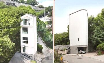 خانه عجیب ۳۳ متری که جایزه معماری را دریافت کرد!/ عکس