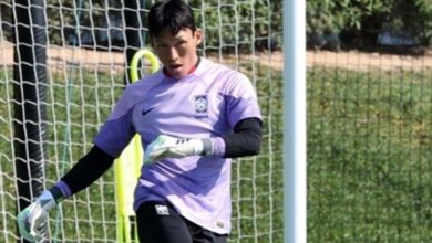 دروازه‌بان اول تیم ملی کره جنوبی ادامه جام ملت‌‌‌ها را از دست داد