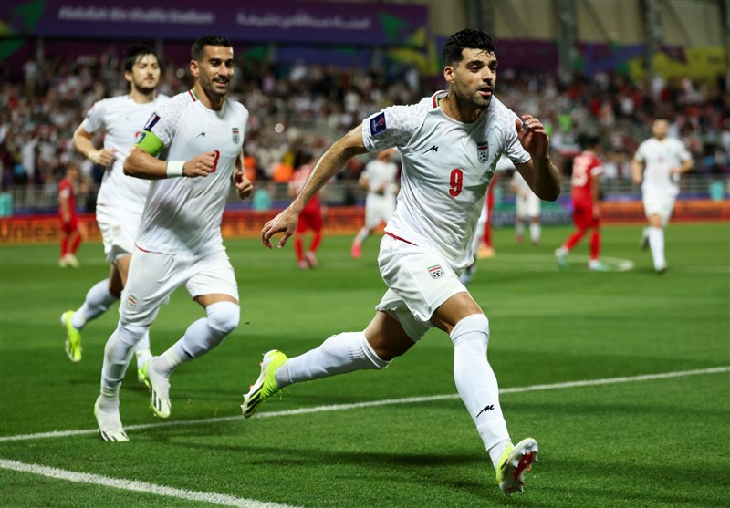 شادی گل بازیکنان تیم ملی در حمایت از محرمی و حسینی+ فیلم