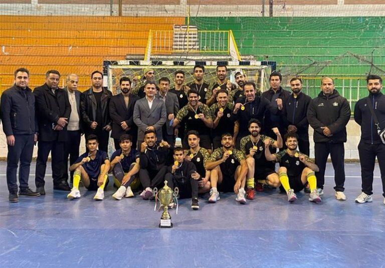 قهرمانی نفت و گاز گچساران در لیگ برتر هاکی سالنی